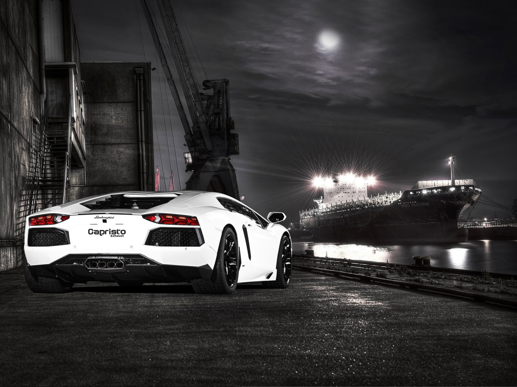 Lamborghini Capristo Aventador for 1024 x 768 resolution