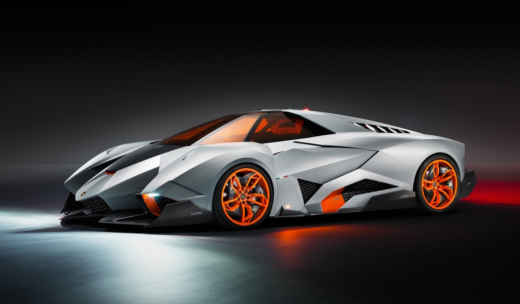 Lamborghini Egoista for 1024 x 600 widescreen resolution