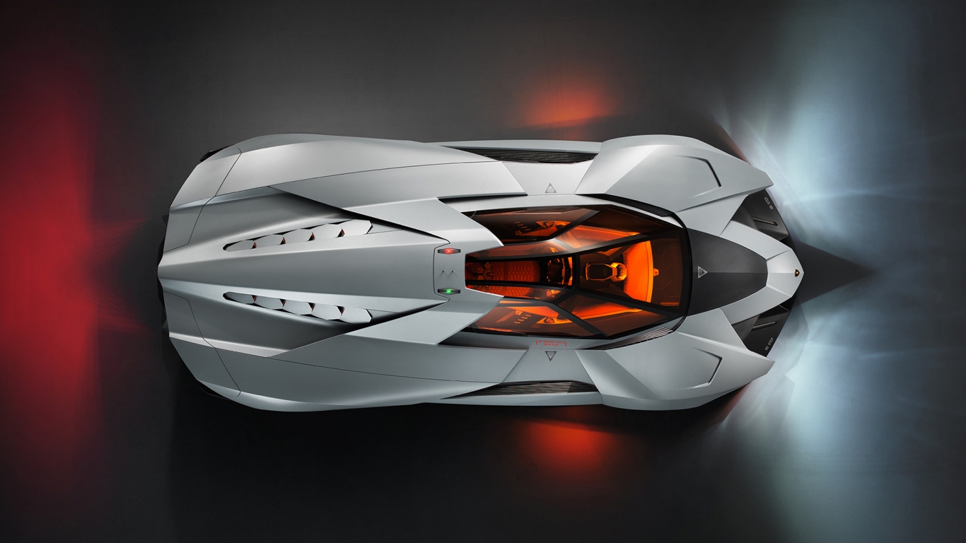 Lamborghini Egoista Top for 1366 x 768 HDTV resolution