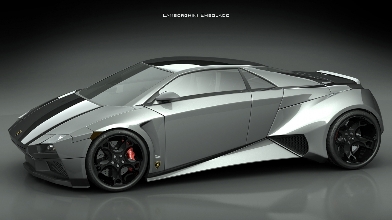 Lamborghini Embolado for 1366 x 768 HDTV resolution