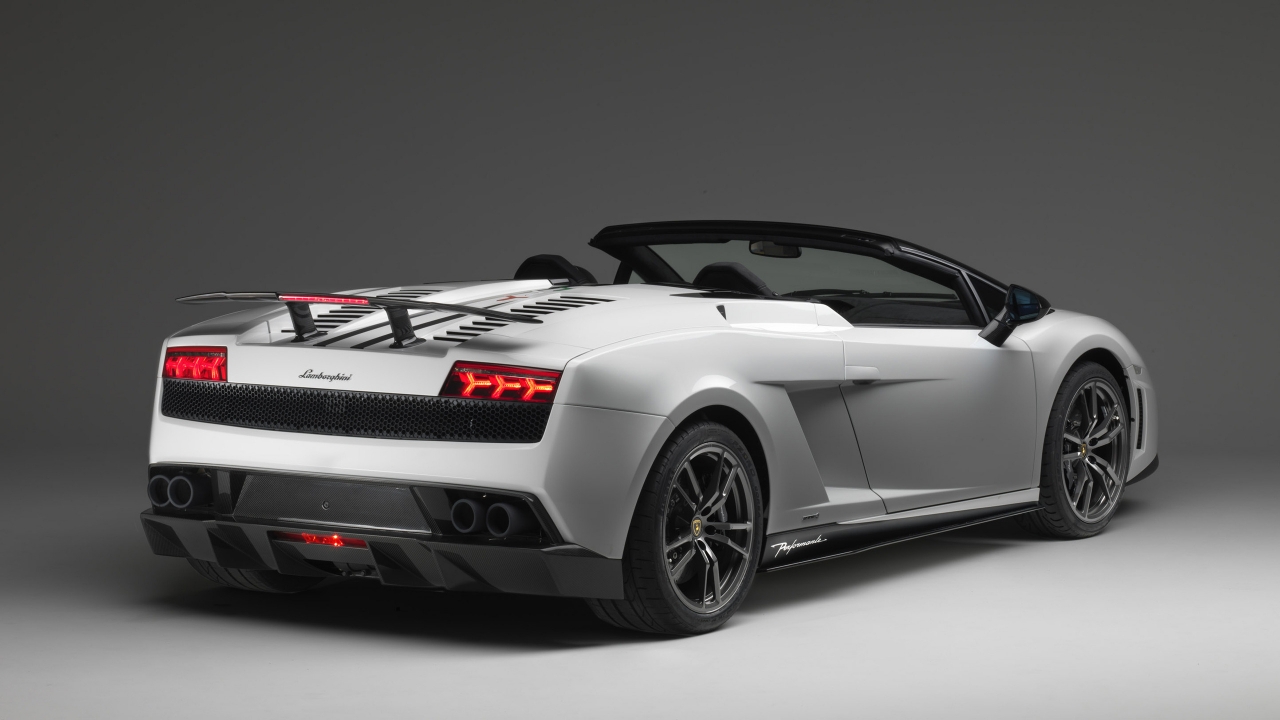 Lamborghini Gallardo LP 570 4 Spyder for 1280 x 720 HDTV 720p resolution