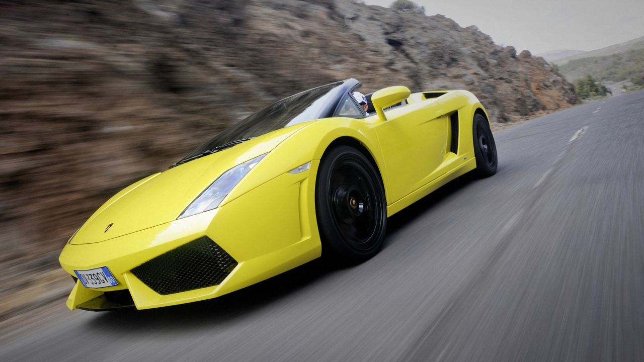 Lamborghini Gallardo LP560 4 Spyder for 1280 x 720 HDTV 720p resolution
