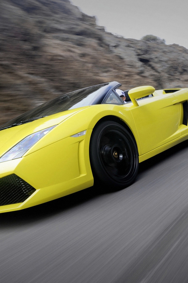 Lamborghini Gallardo LP560 4 Spyder for 640 x 960 iPhone 4 resolution