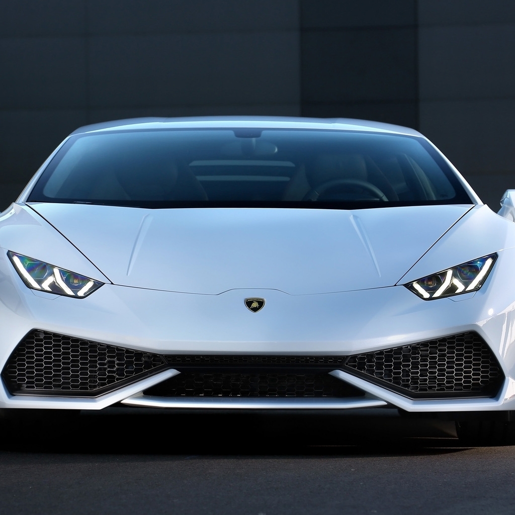 Lamborghini Huracan Front for 1024 x 1024 iPad resolution