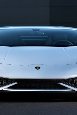 Lamborghini Huracan Front for 320 x 480 iPhone resolution