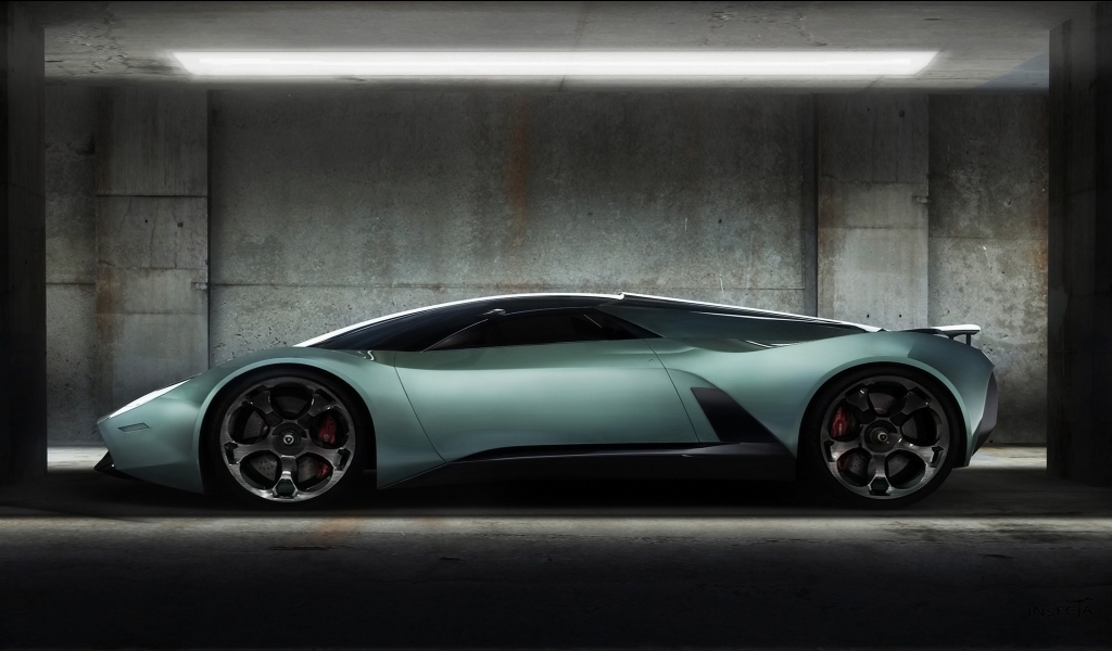 Lamborghini Insecta Concept for 1024 x 600 widescreen resolution