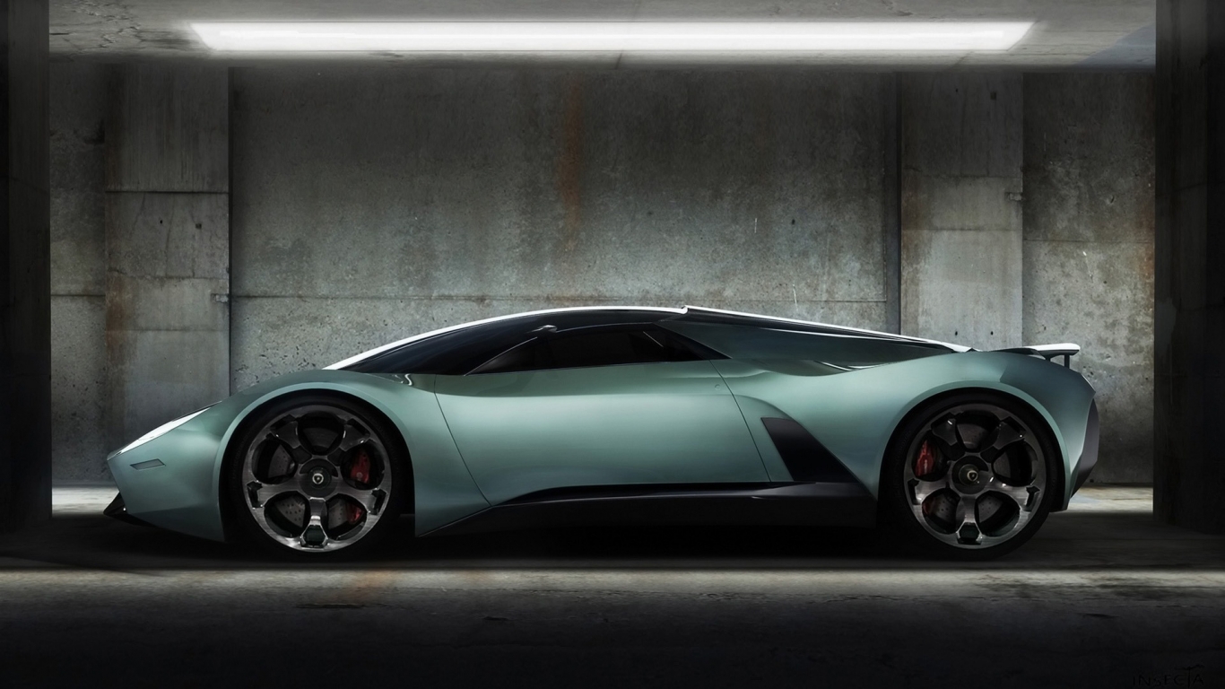 Lamborghini Insecta Concept for 1366 x 768 HDTV resolution