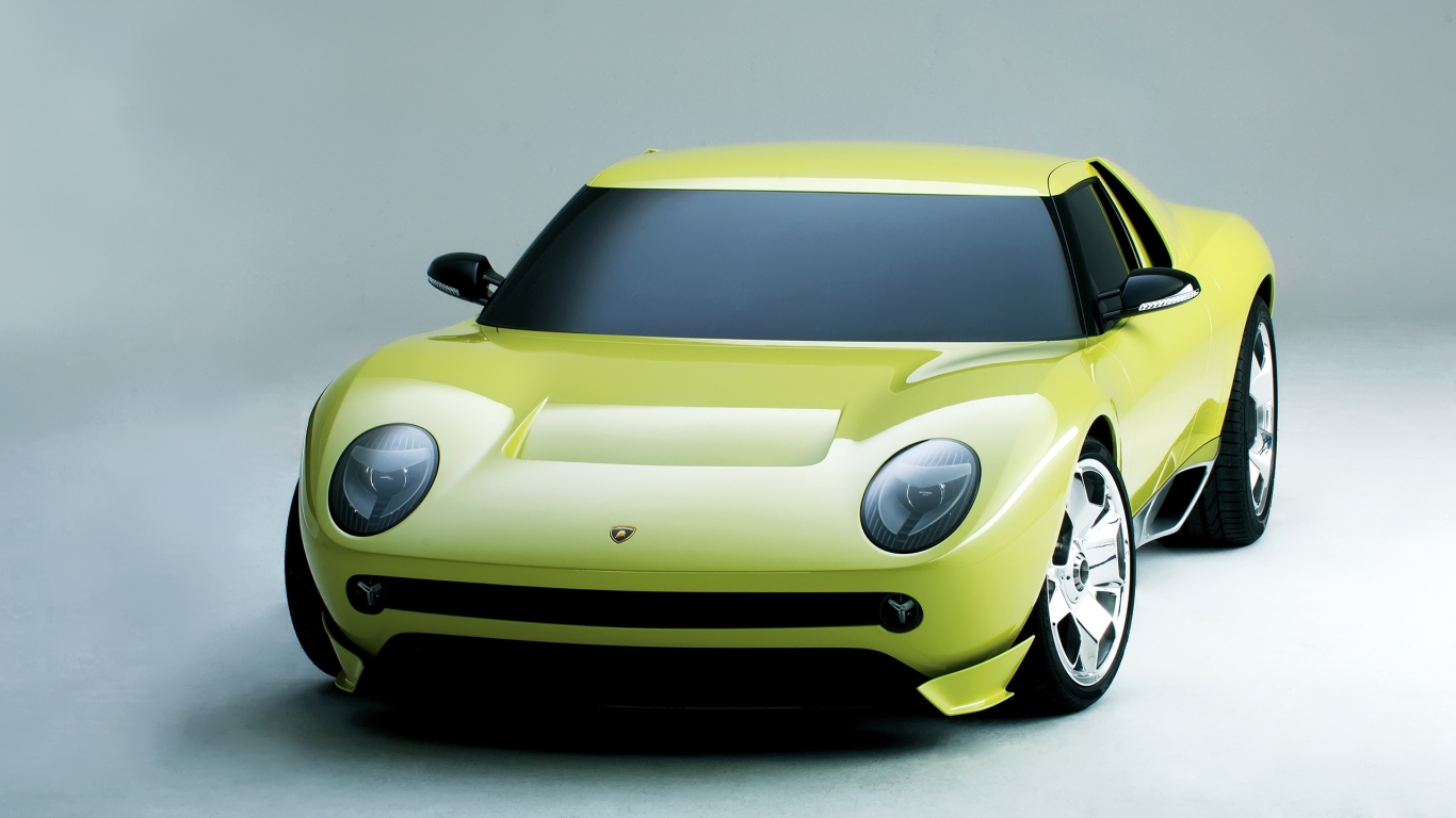 Lamborghini Miura Concept for 1366 x 768 HDTV resolution