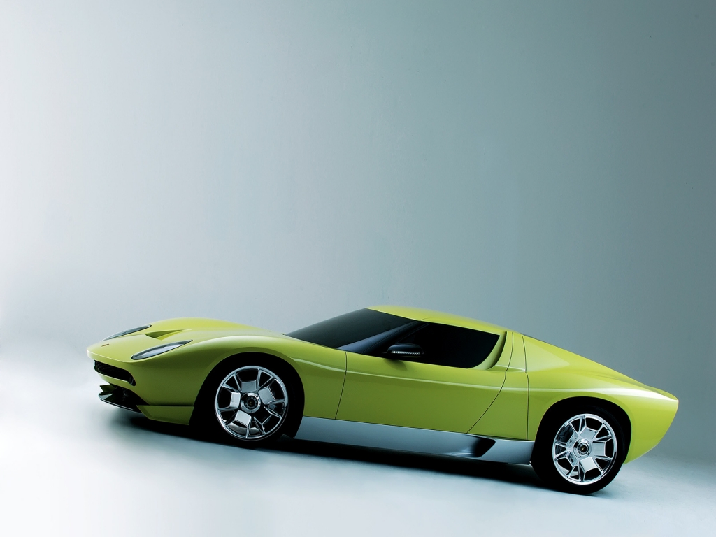 Lamborghini Miura Concept Side for 1024 x 768 resolution