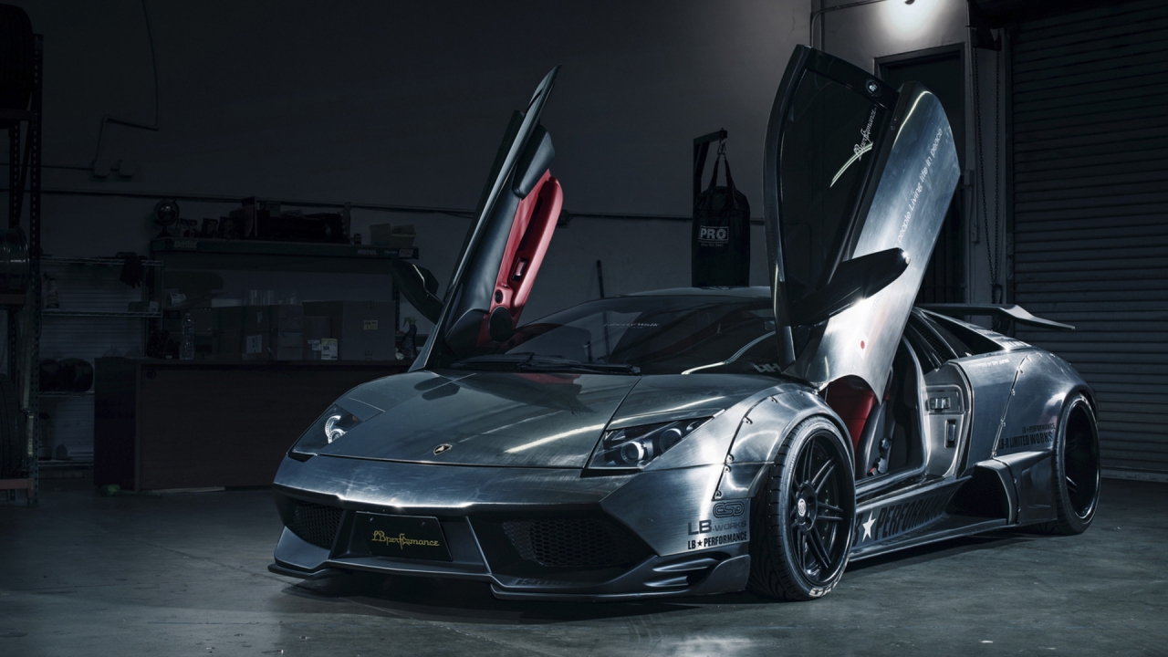 Lamborghini Murcielago LB Performance for 1280 x 720 HDTV 720p resolution