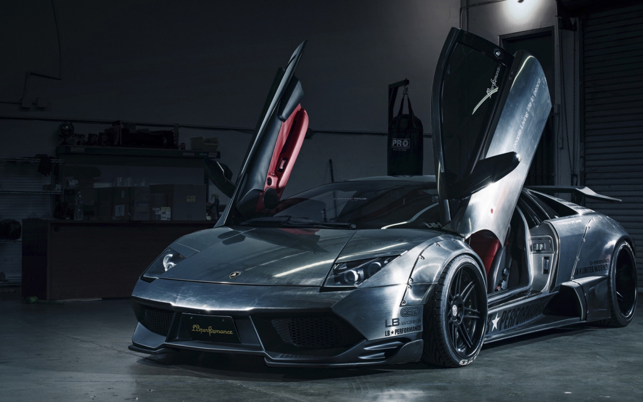 Lamborghini Murcielago LB Performance for 1280 x 800 widescreen resolution