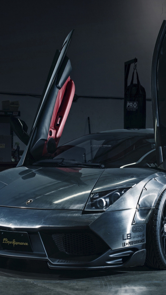 Lamborghini Murcielago LB Performance for 640 x 1136 iPhone 5 resolution