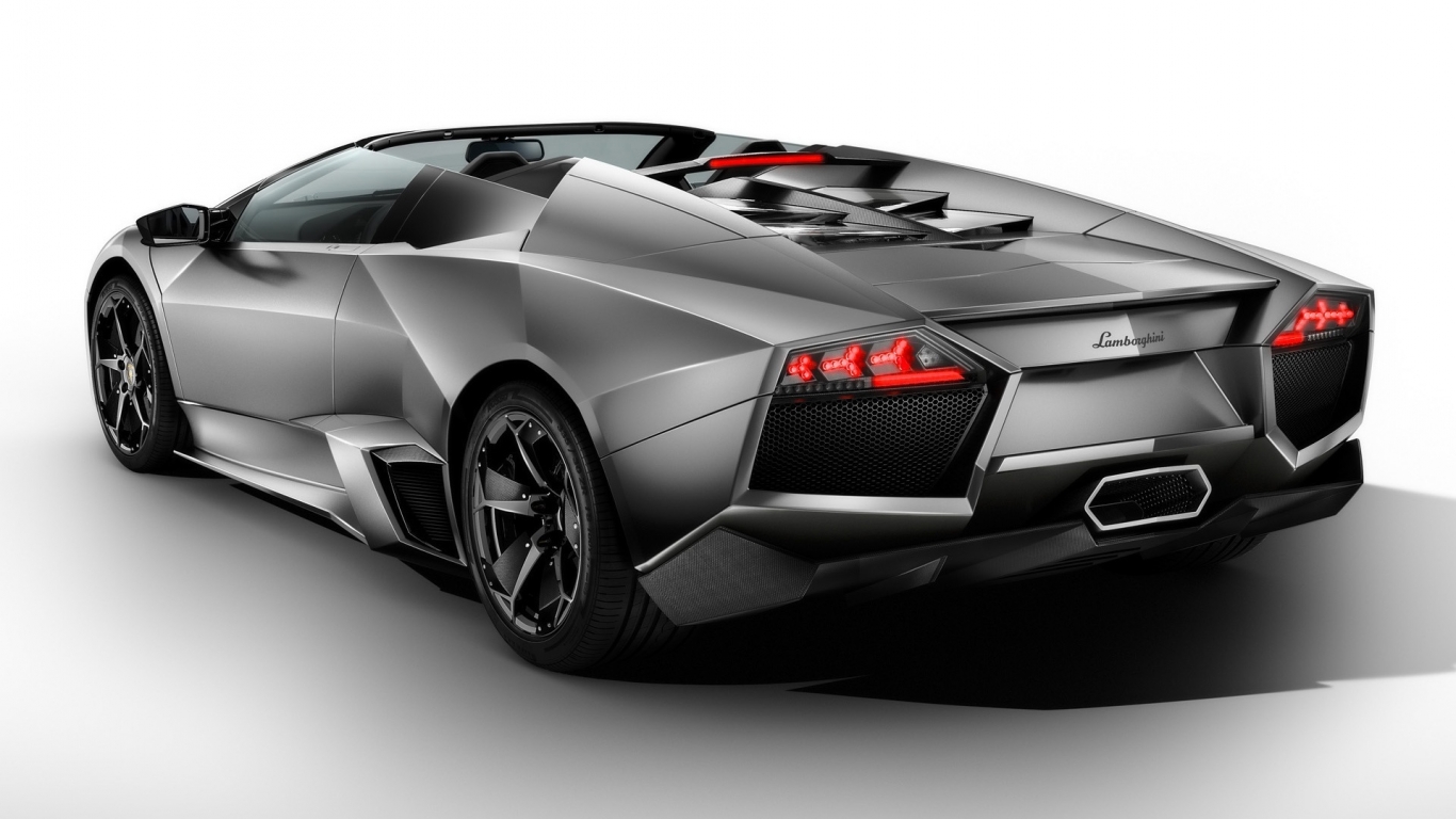 Lamborghini Reventon Roadster Rear 2010 for 1366 x 768 HDTV resolution