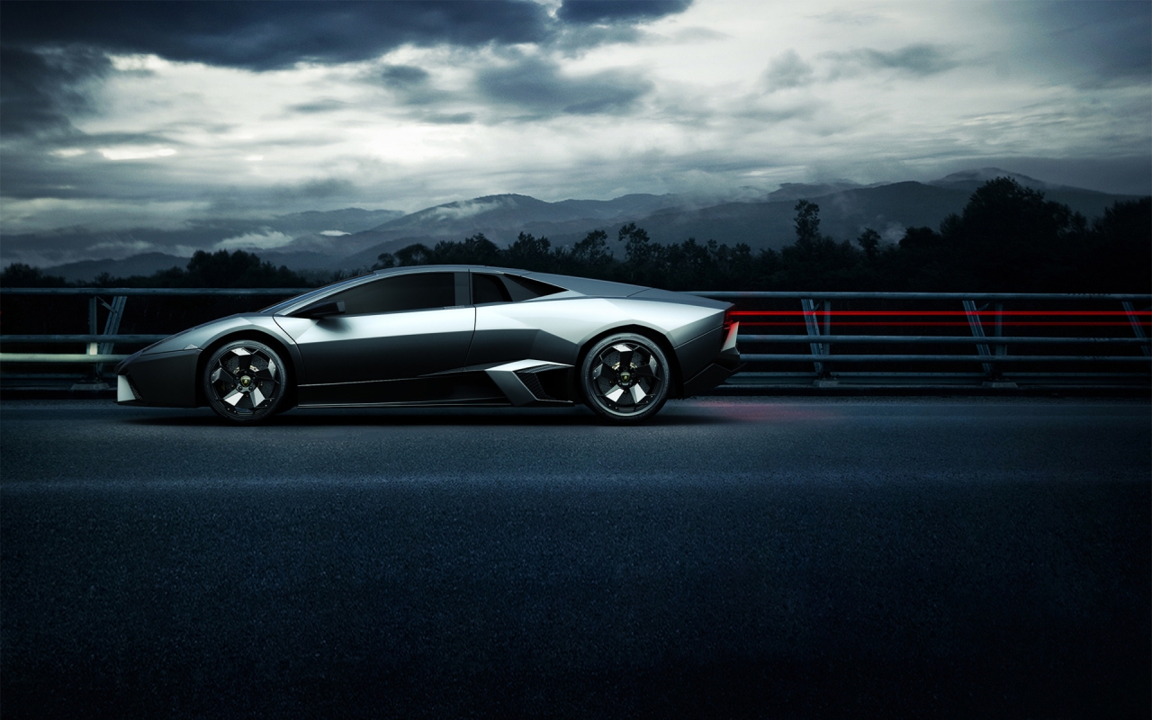 Lamborghini Sport Side Angle for 1280 x 800 widescreen resolution