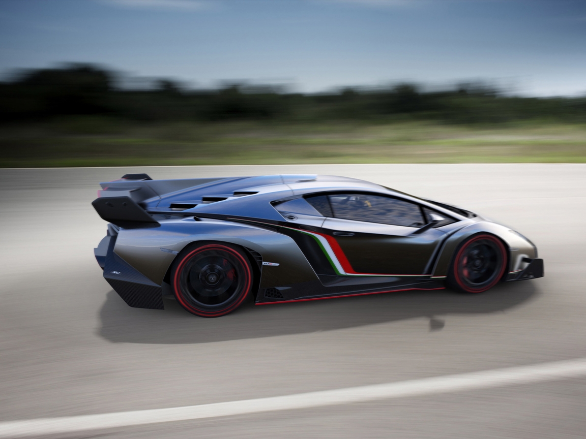Lamborghini Veneno Speed for 1152 x 864 resolution