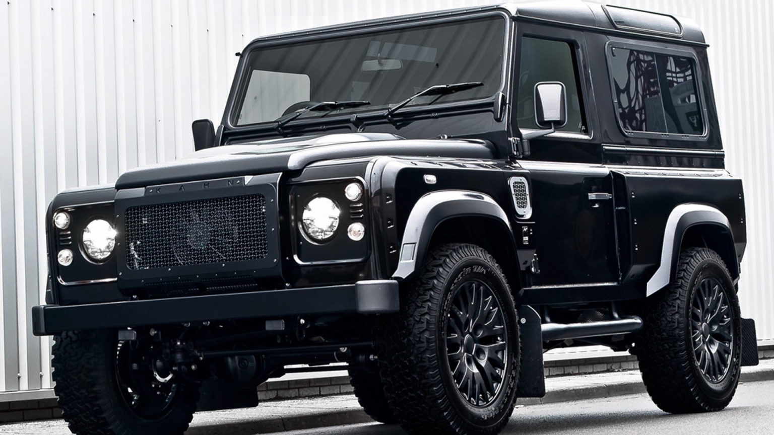 Land Rover Defender Military Edition Kahn Edition for 1536 x 864 HDTV resolution