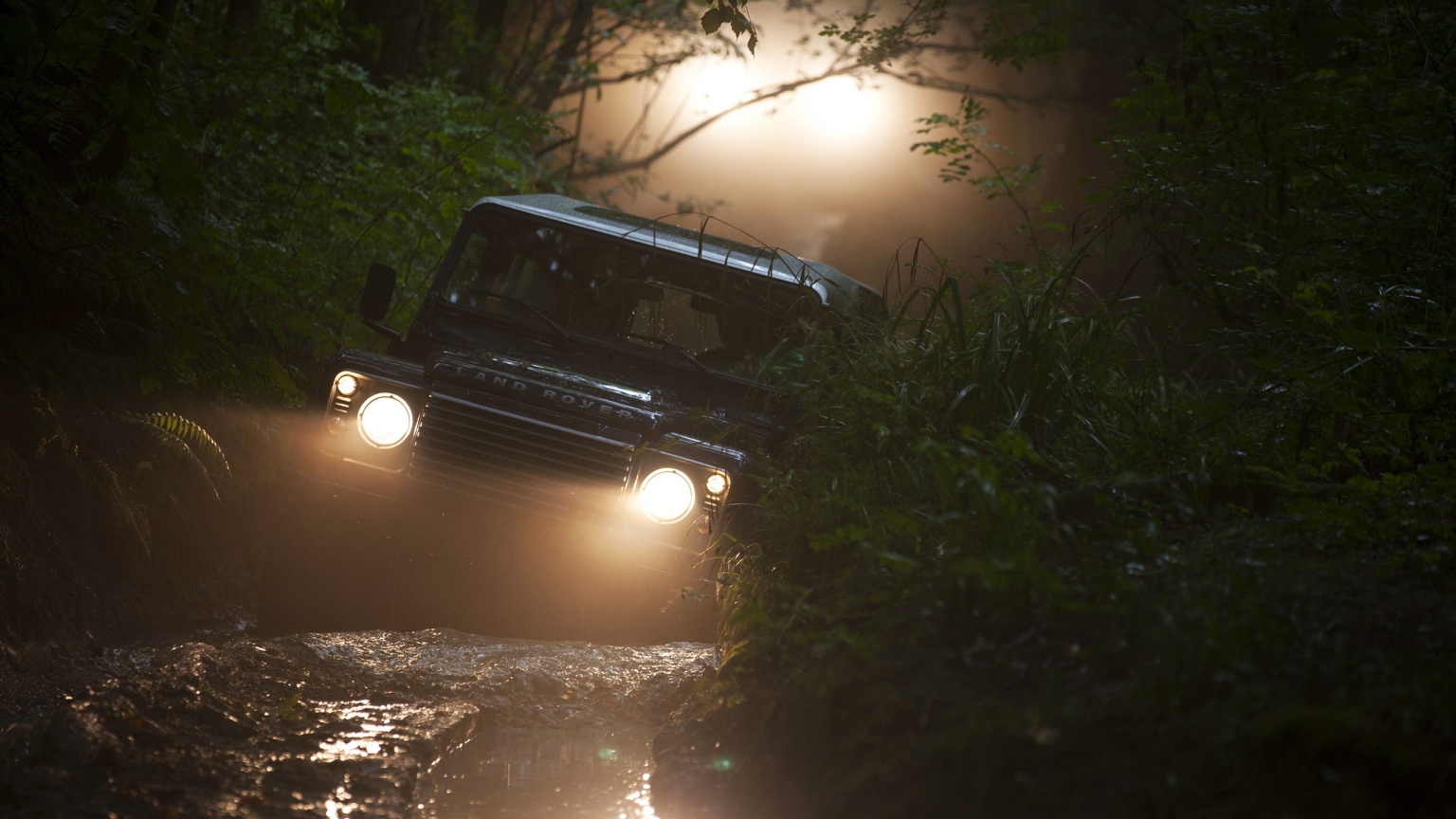 Land Rover Defender Off Road for 1536 x 864 HDTV resolution