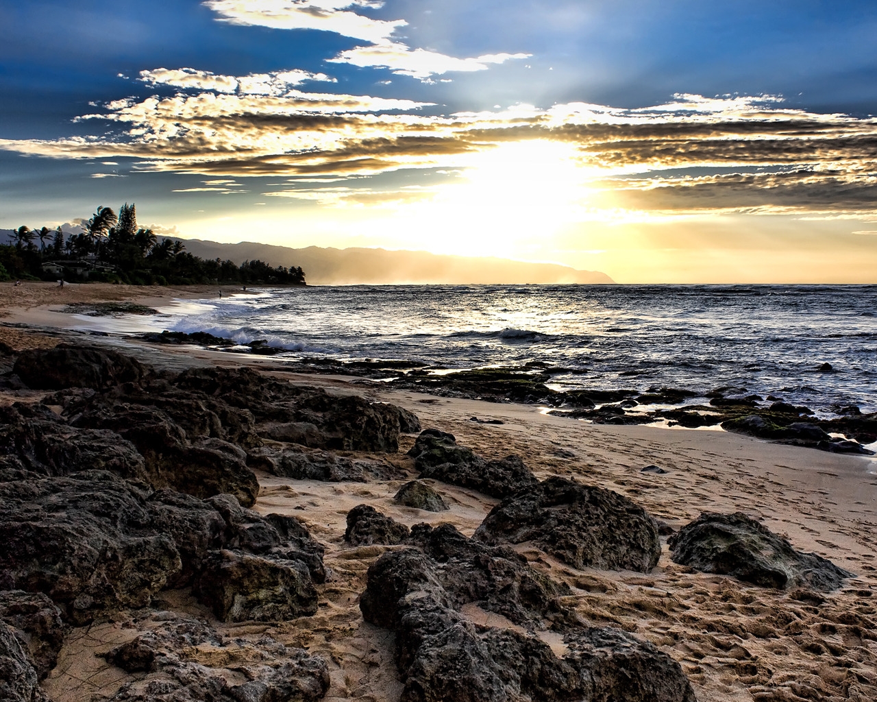 Laniakea Sunset for 1280 x 1024 resolution