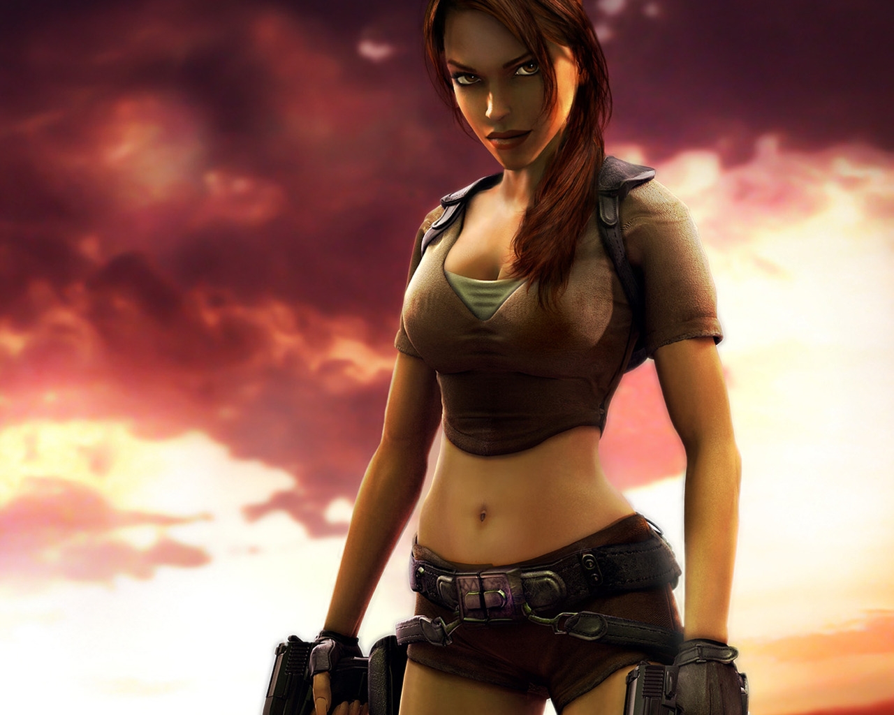 Lara Croft for 1280 x 1024 resolution