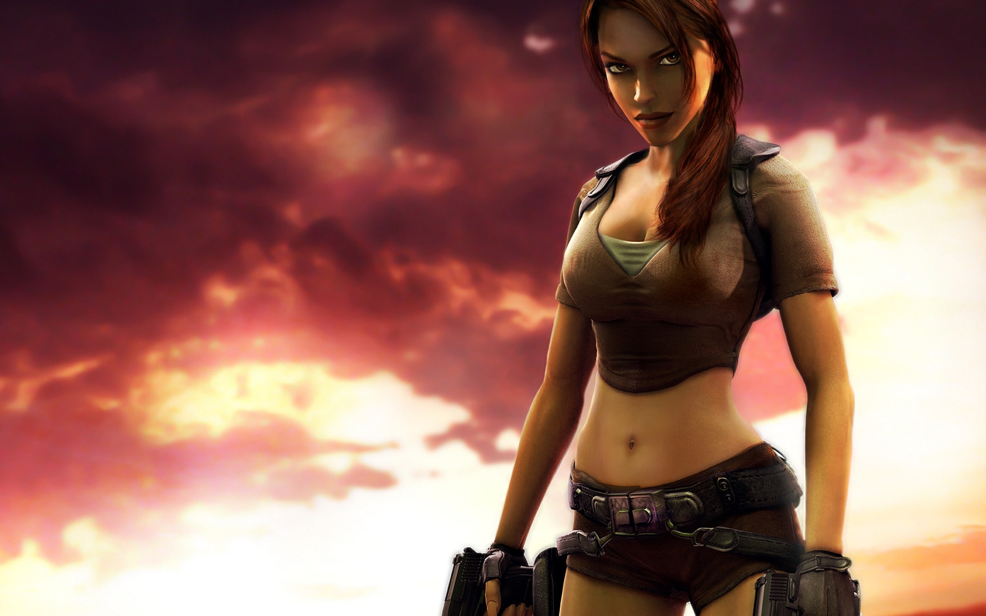Lara Croft for 1920 x 1200 widescreen resolution