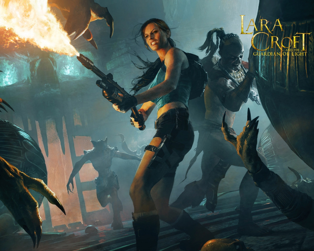 Lara Croft and the Guardian of Light for 1280 x 1024 resolution