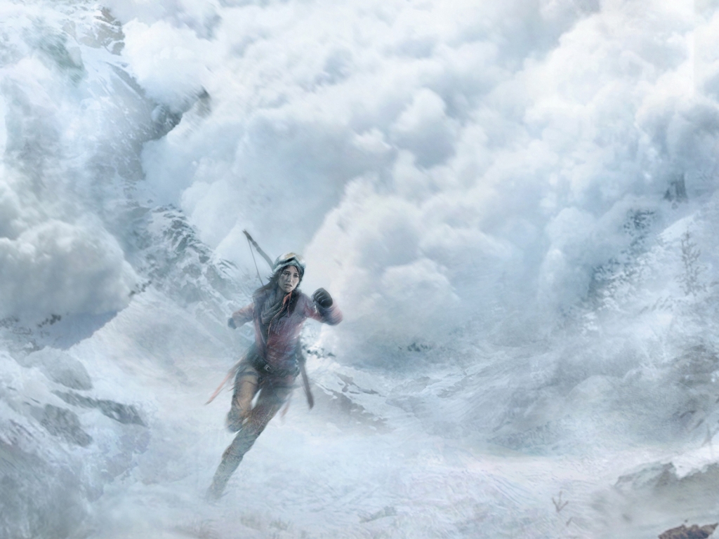 Lara Croft Rise of The Tomb Raider for 1024 x 768 resolution