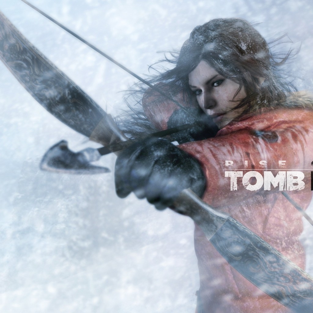 Lara Croft Rise of The Tomb Raider Bow and Arrow for 1024 x 1024 iPad resolution