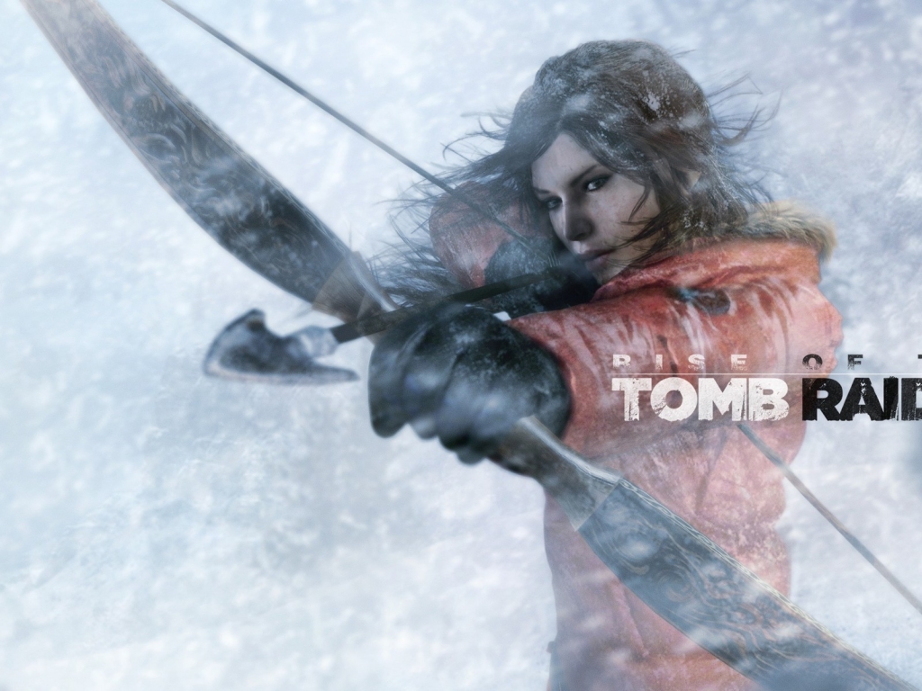 Lara Croft Rise of The Tomb Raider Bow and Arrow for 1024 x 768 resolution