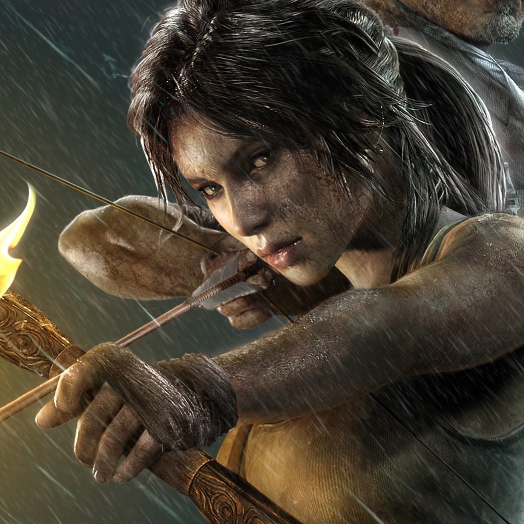 Lara Croft Tomb Raider for 1024 x 1024 iPad resolution