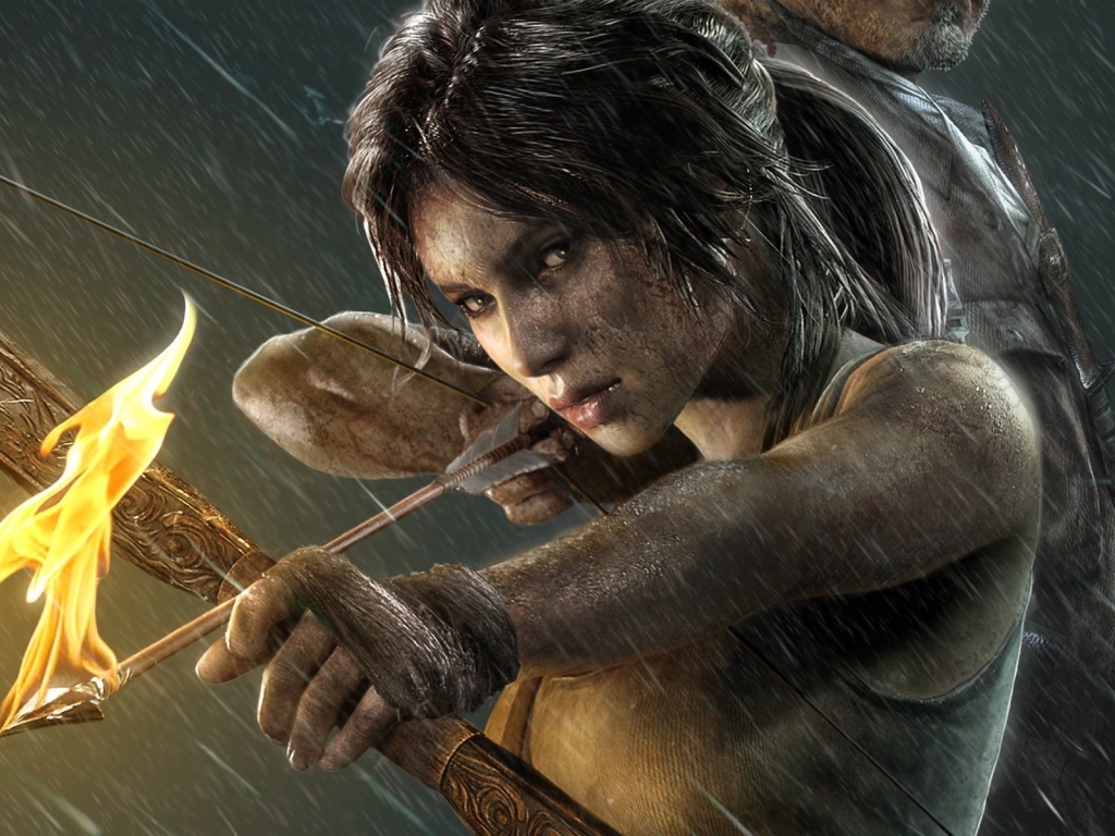 Lara Croft Tomb Raider for 1024 x 768 resolution