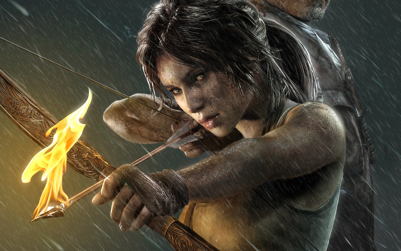 Lara Croft Tomb Raider for 1280 x 800 widescreen resolution