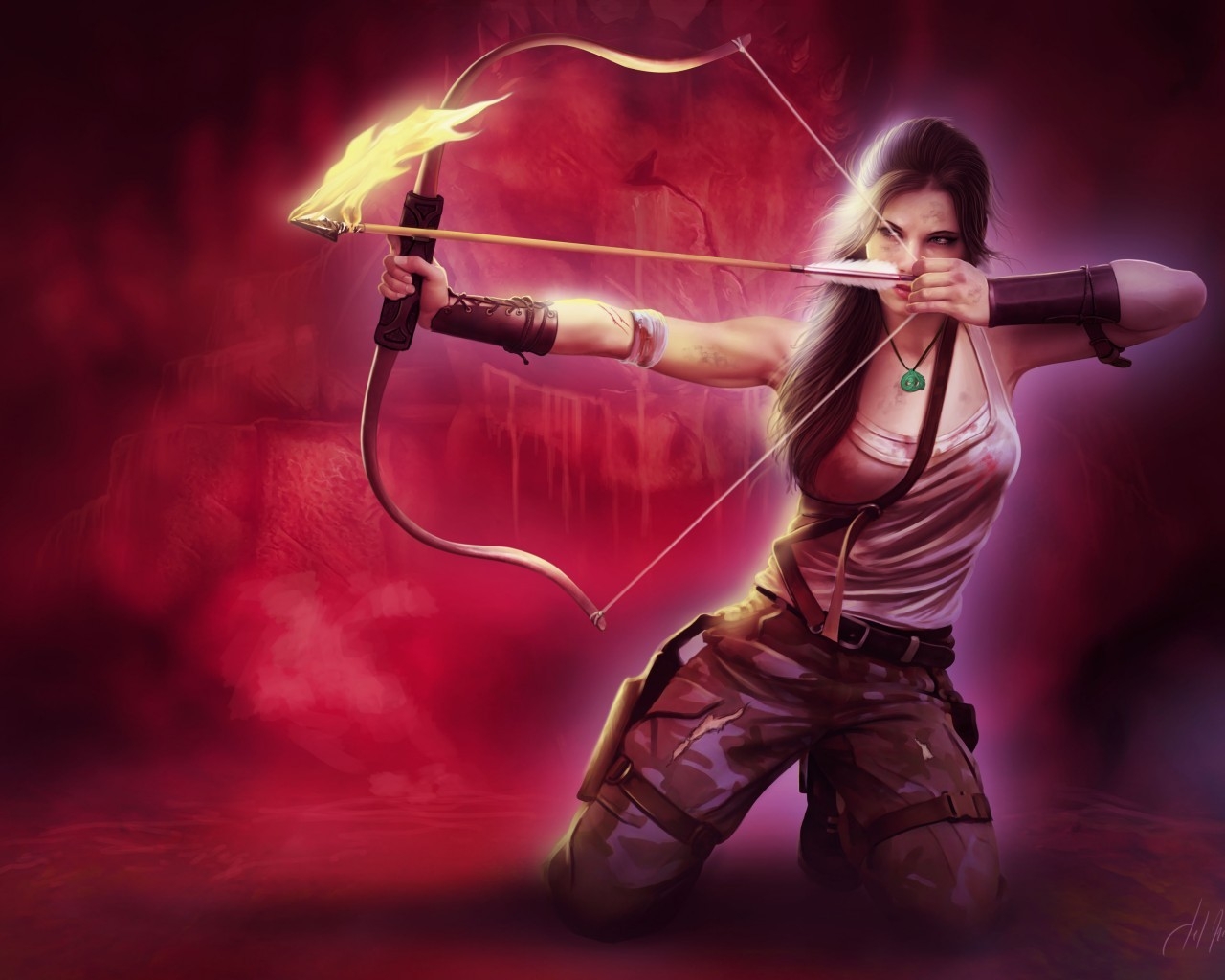 Lara Croft Tomb Raider Poster for 1280 x 1024 resolution