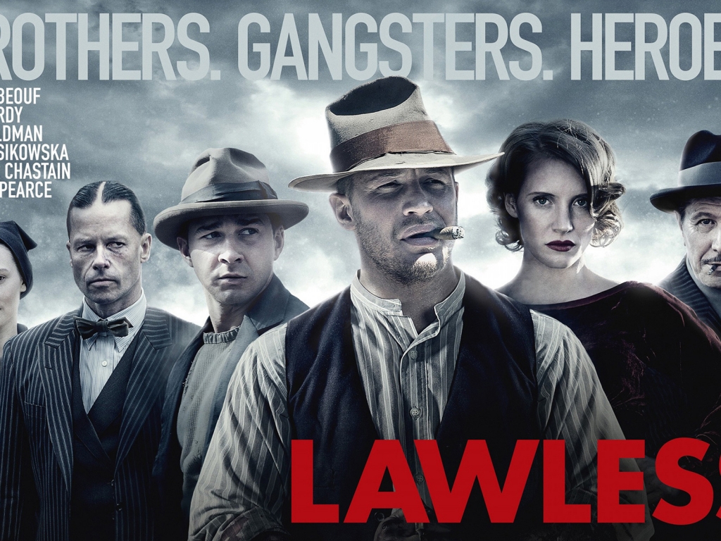 Lawless Movie for 1024 x 768 resolution