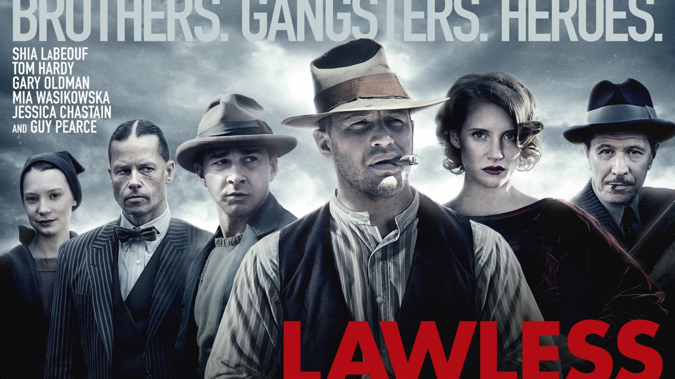 Lawless Movie for 1366 x 768 HDTV resolution