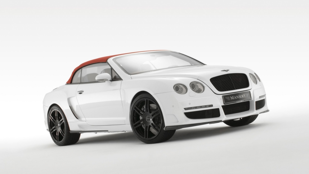 Le Mansory Convertible Bentley Continental GTC 2008 for 1280 x 720 HDTV 720p resolution