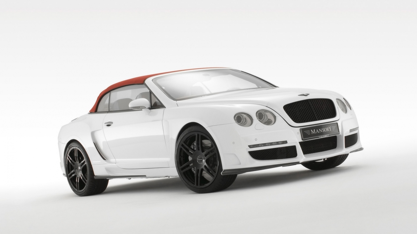 Le Mansory Convertible Bentley Continental GTC 2008 for 1366 x 768 HDTV resolution