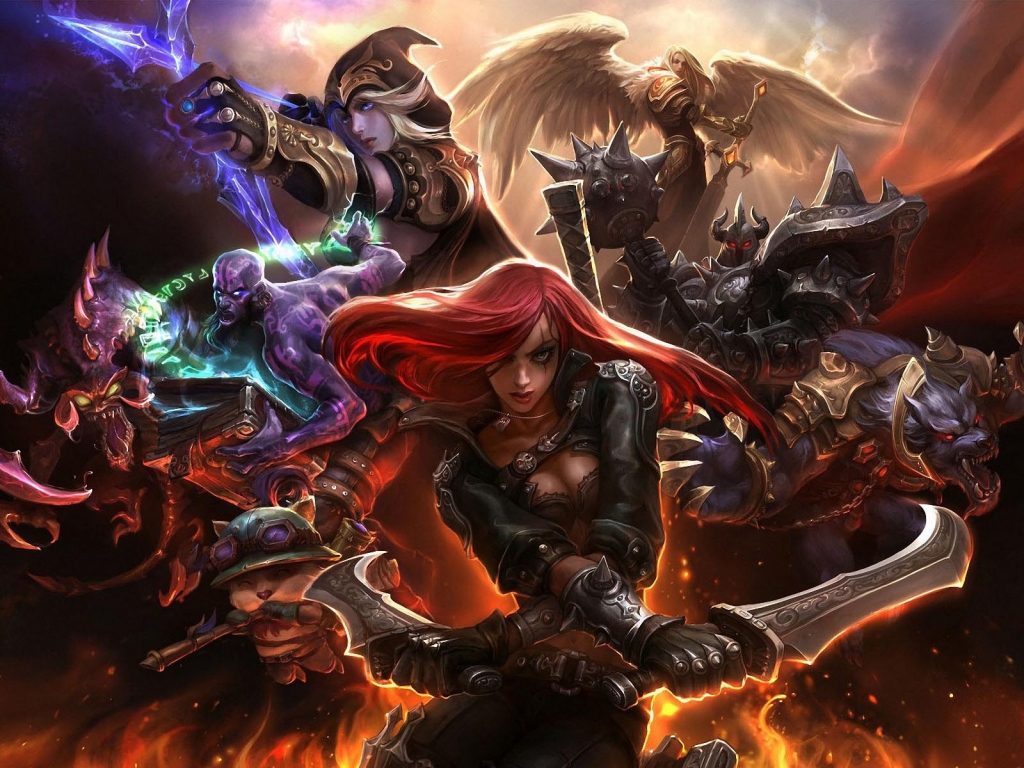 League of Legends Game for 1024 x 768 resolution
