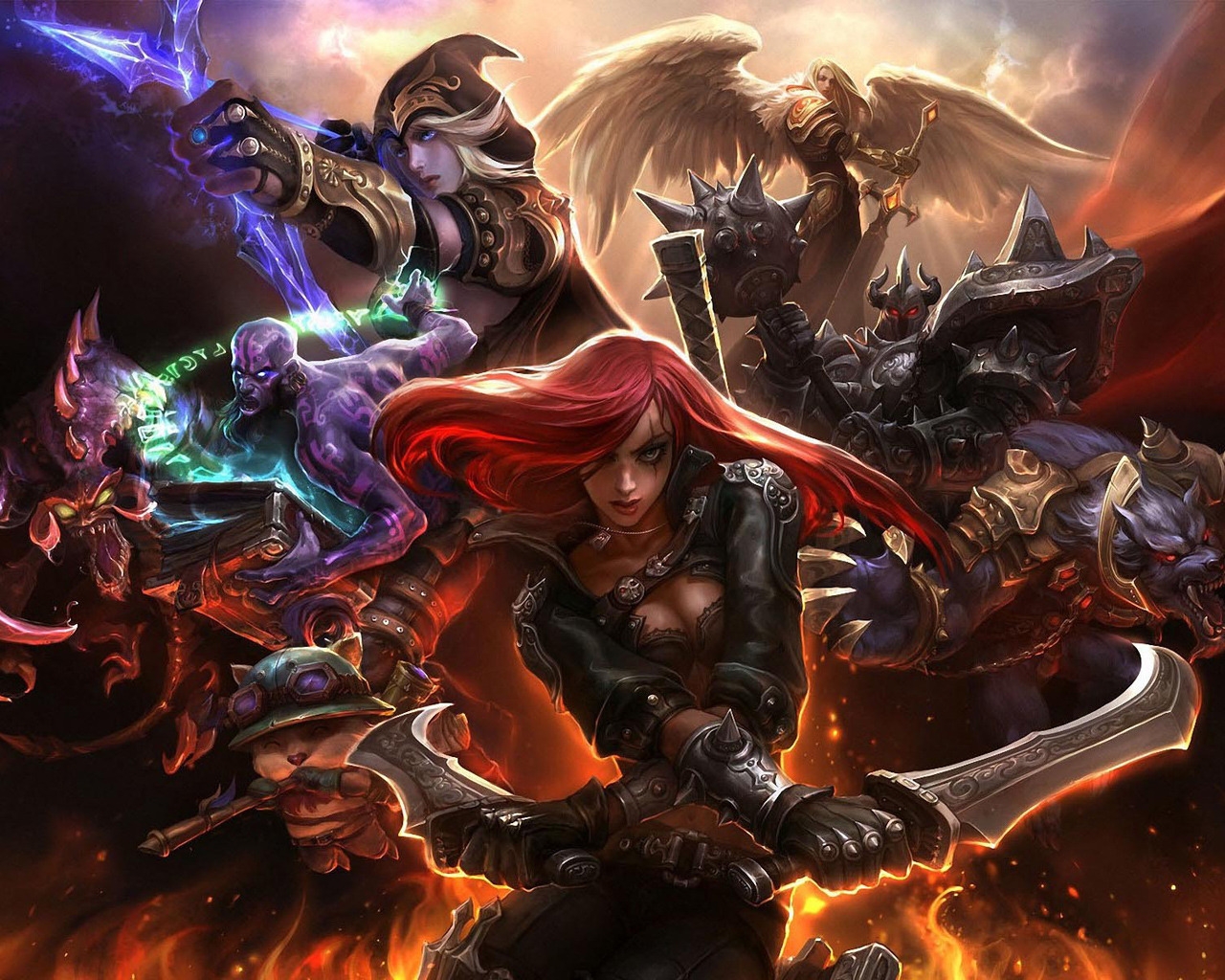 League of Legends Game for 1280 x 1024 resolution