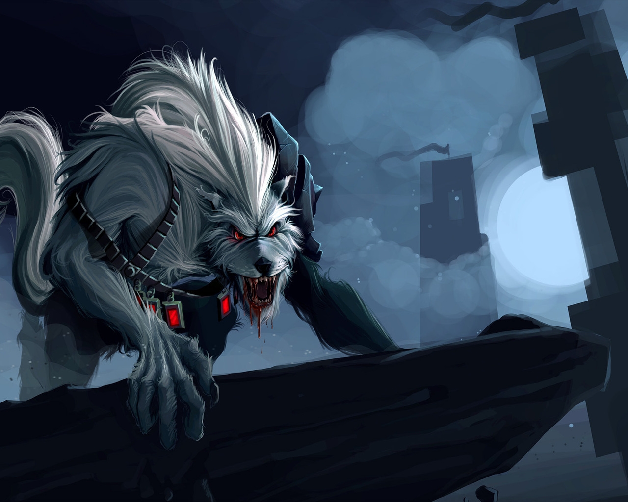 League of Legends Monster for 1280 x 1024 resolution