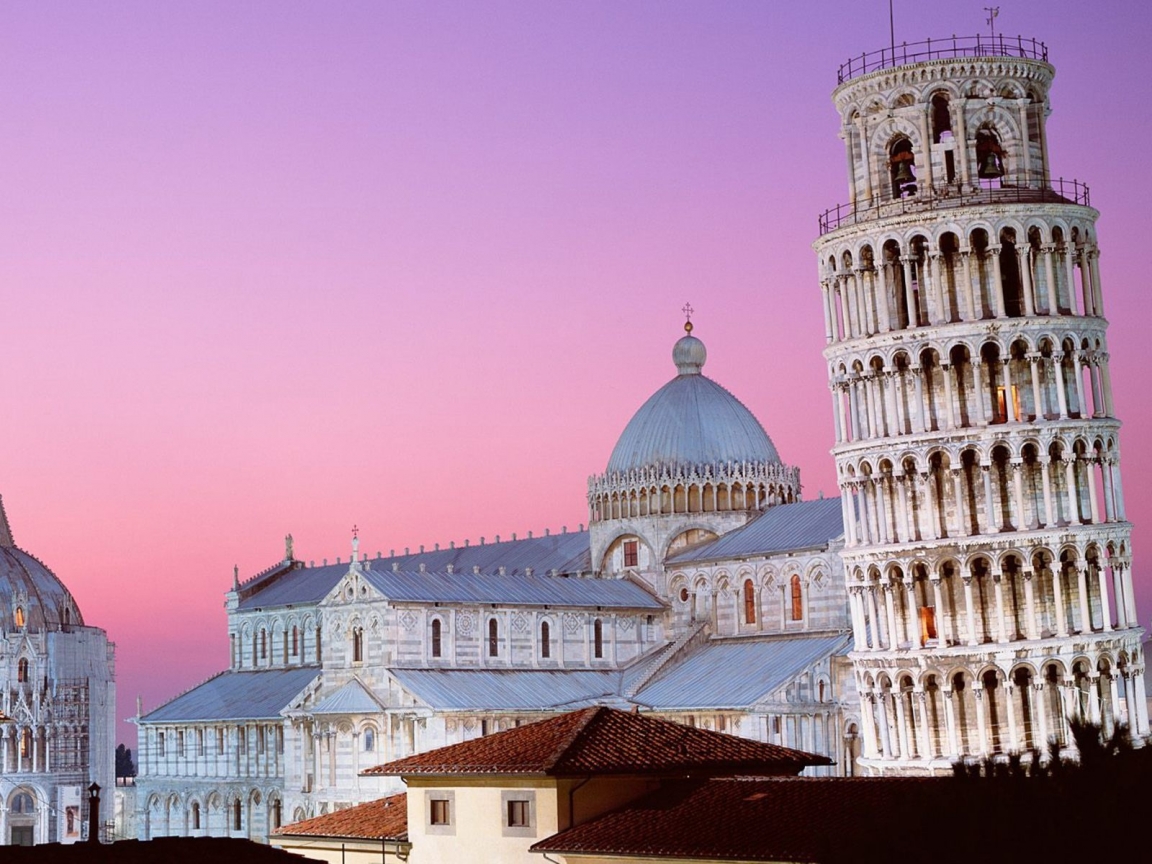 Leaning Tower of Pisa Italy for 1152 x 864 resolution