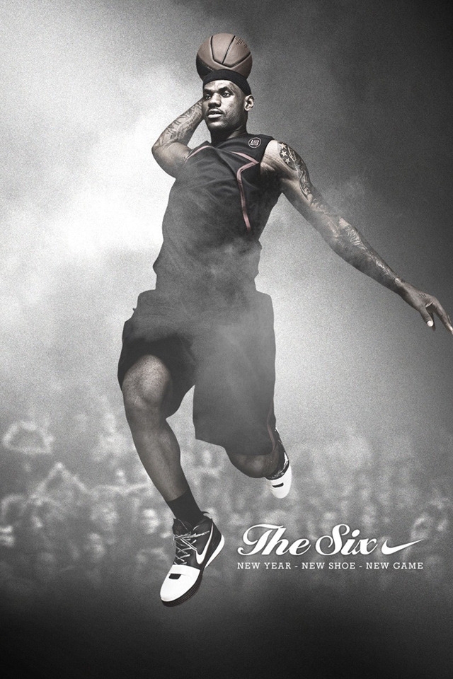 Lebron James for 640 x 960 iPhone 4 resolution