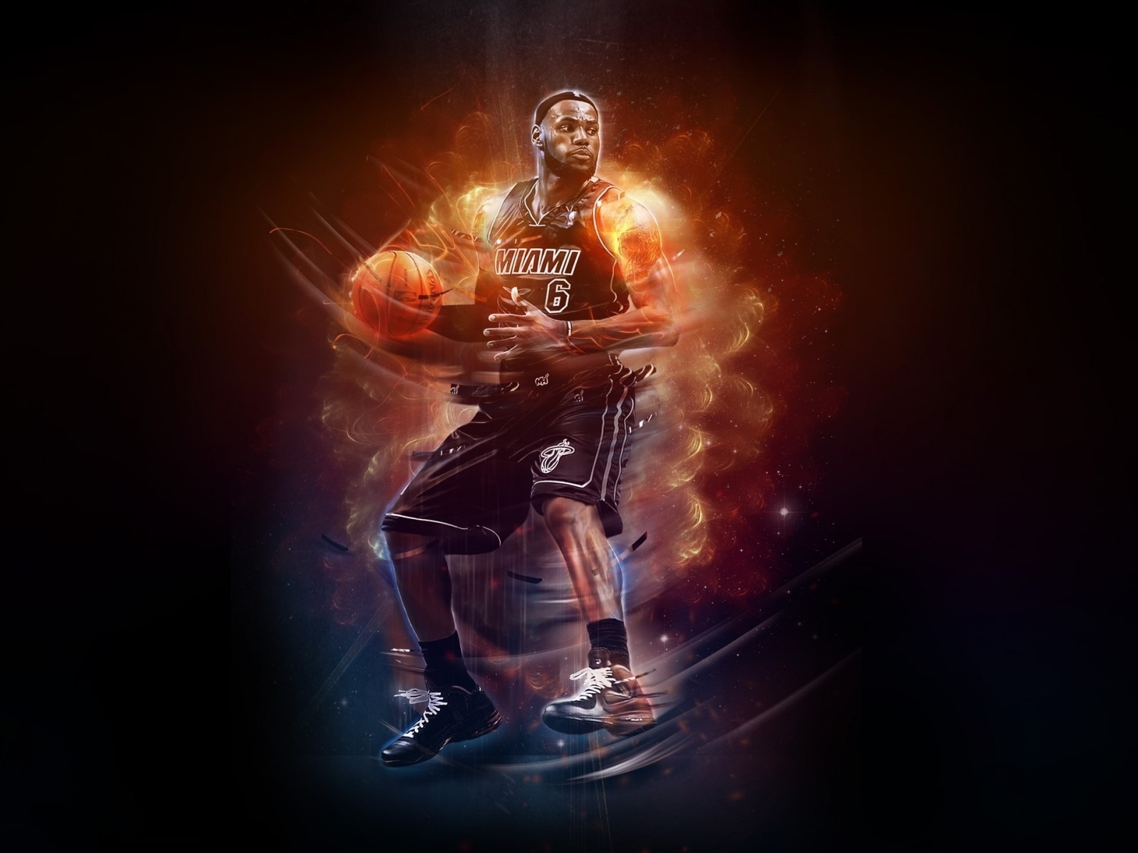 LeBron James NBA for 1600 x 1200 resolution