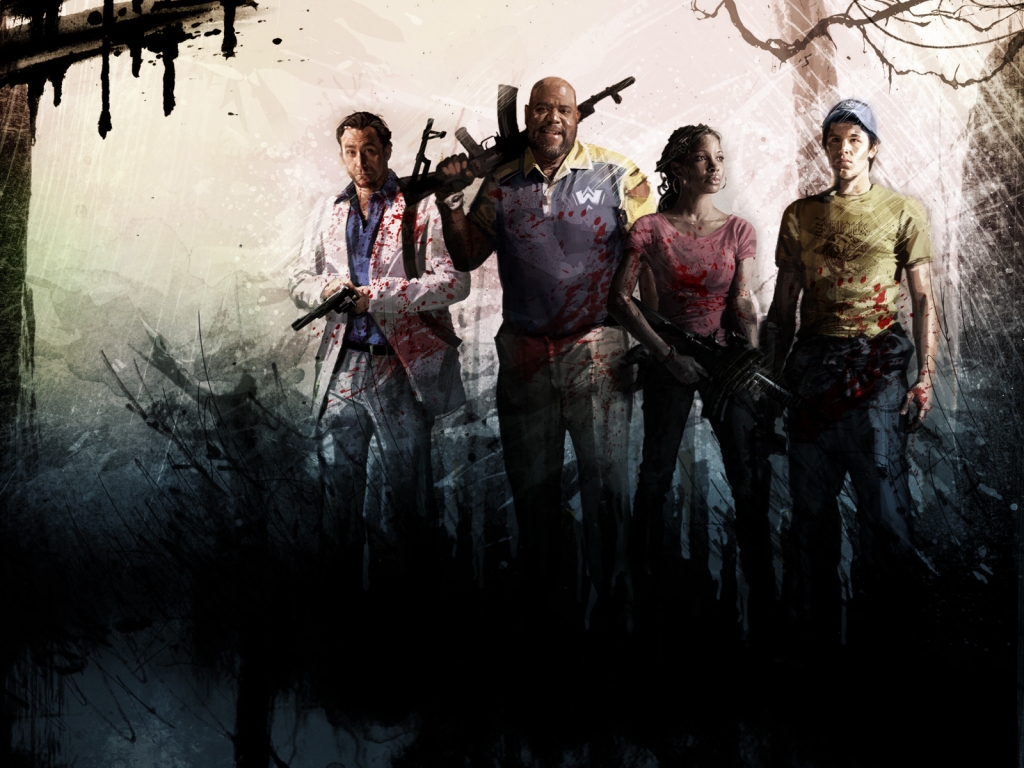 Left 4 Dead 2 Shooter Game for 1024 x 768 resolution