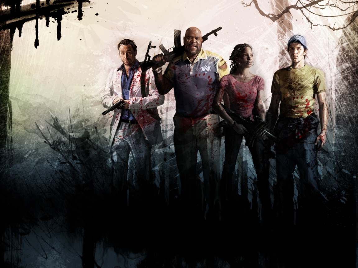 Left 4 Dead 2 Shooter Game for 1152 x 864 resolution