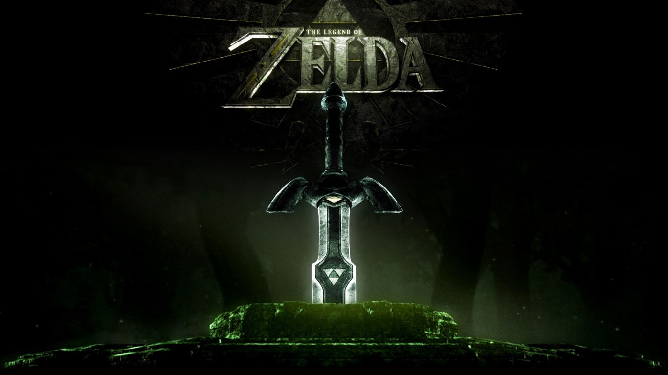 Legend of Zelda for 1366 x 768 HDTV resolution