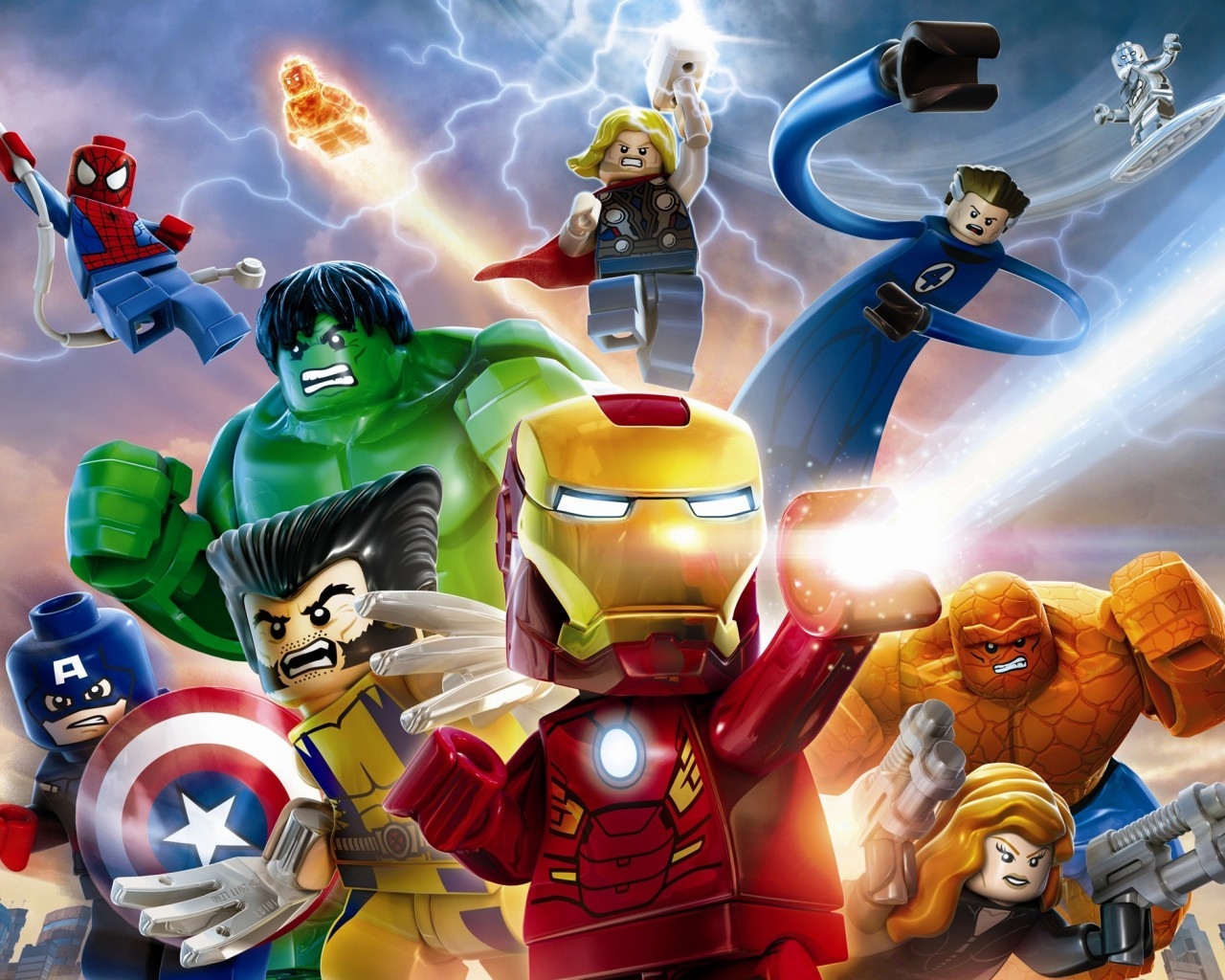 LEGO Marvel Super Heroes for 1280 x 1024 resolution