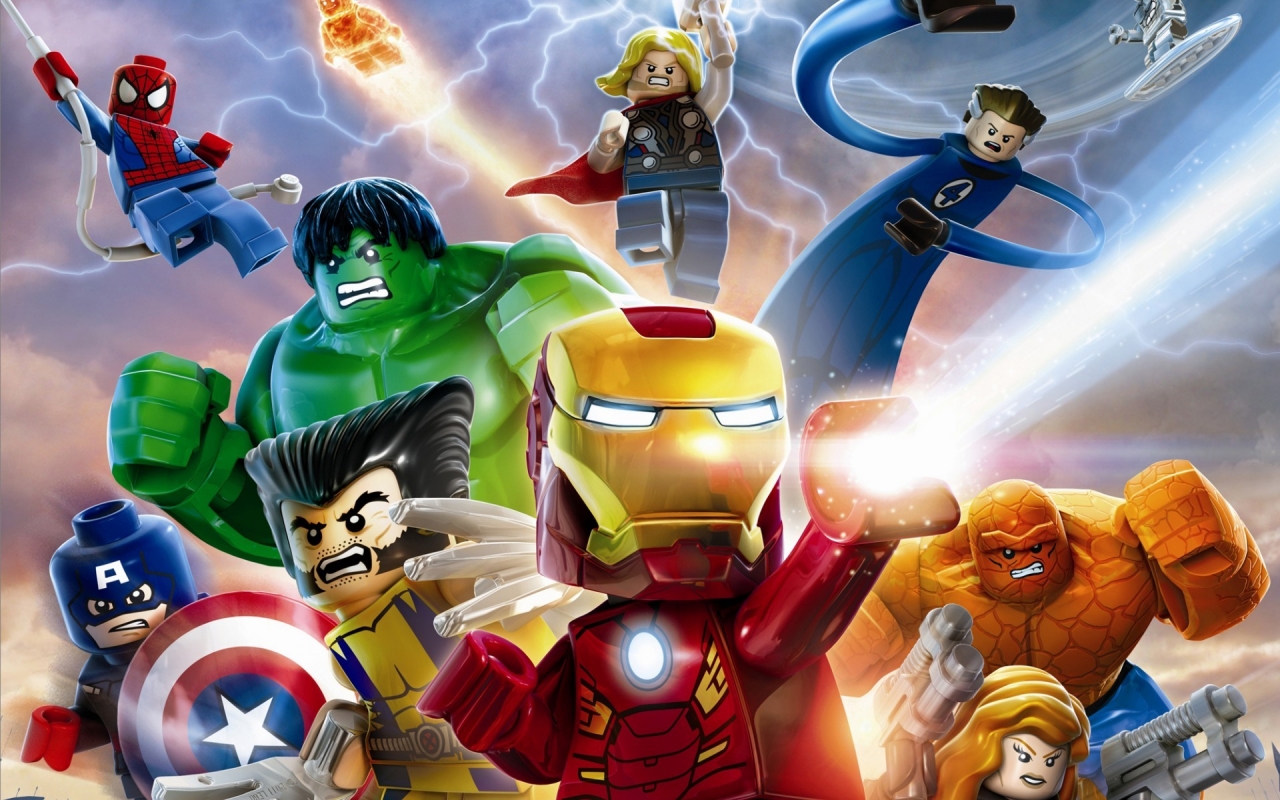 LEGO Marvel Super Heroes for 1280 x 800 widescreen resolution