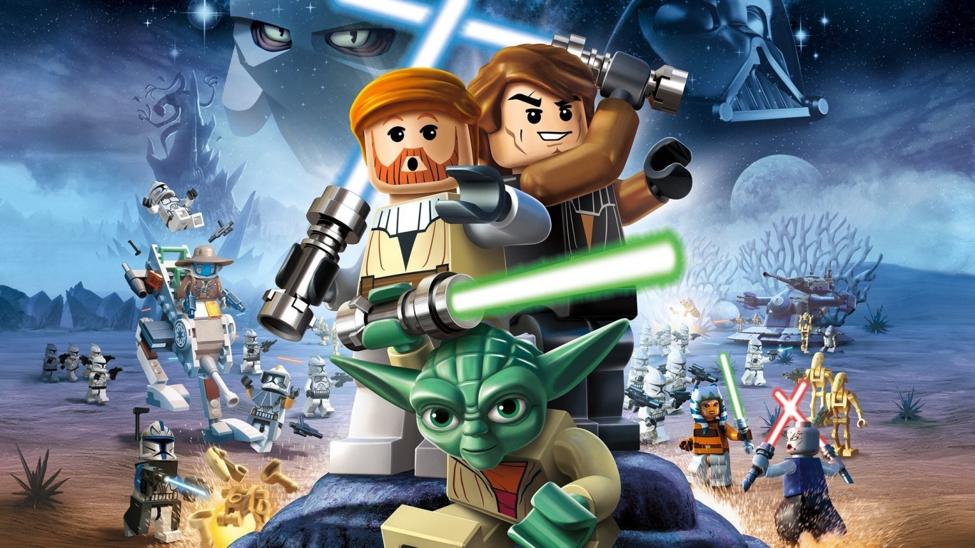 Lego Star Wars for 1366 x 768 HDTV resolution