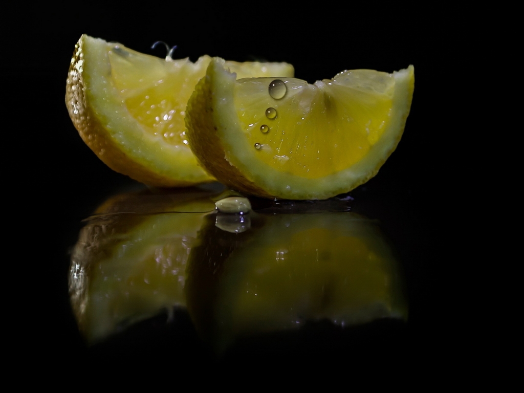 Lemon Slices for 1024 x 768 resolution