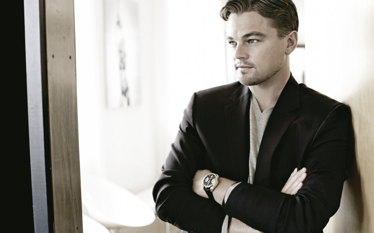 Leonardo DiCaprio Profile Look for 1280 x 800 widescreen resolution